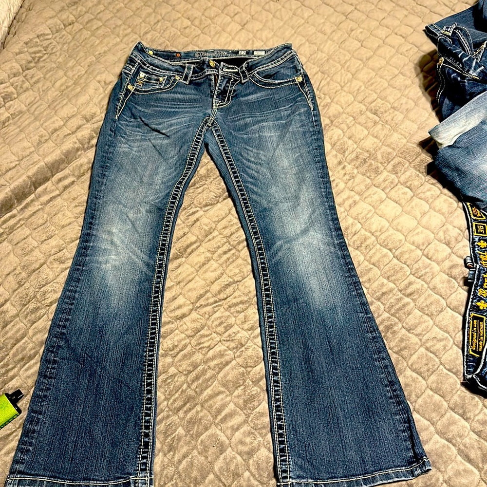 Miss Me jeans size 27 signature bootcut